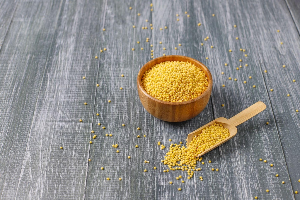 Yellow Mustard Seeds Powder